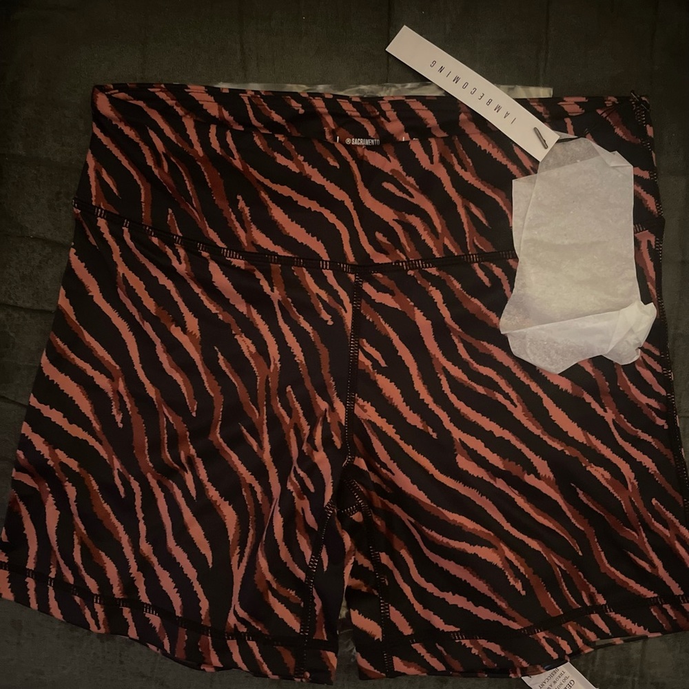 IAB (I Am Becoming) designer cut club 5” shorts.